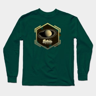 Planet Saturn: Mini Solar System Long Sleeve T-Shirt